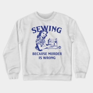 sewing Crewneck Sweatshirt